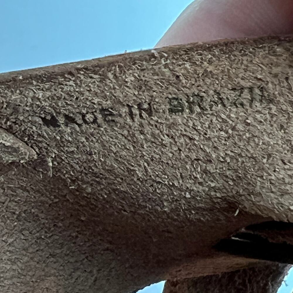 Loeffler Randal Grayson Leather Peep Toe Slingback Sandals Tan Coastal Prep - Picture 6 of 10